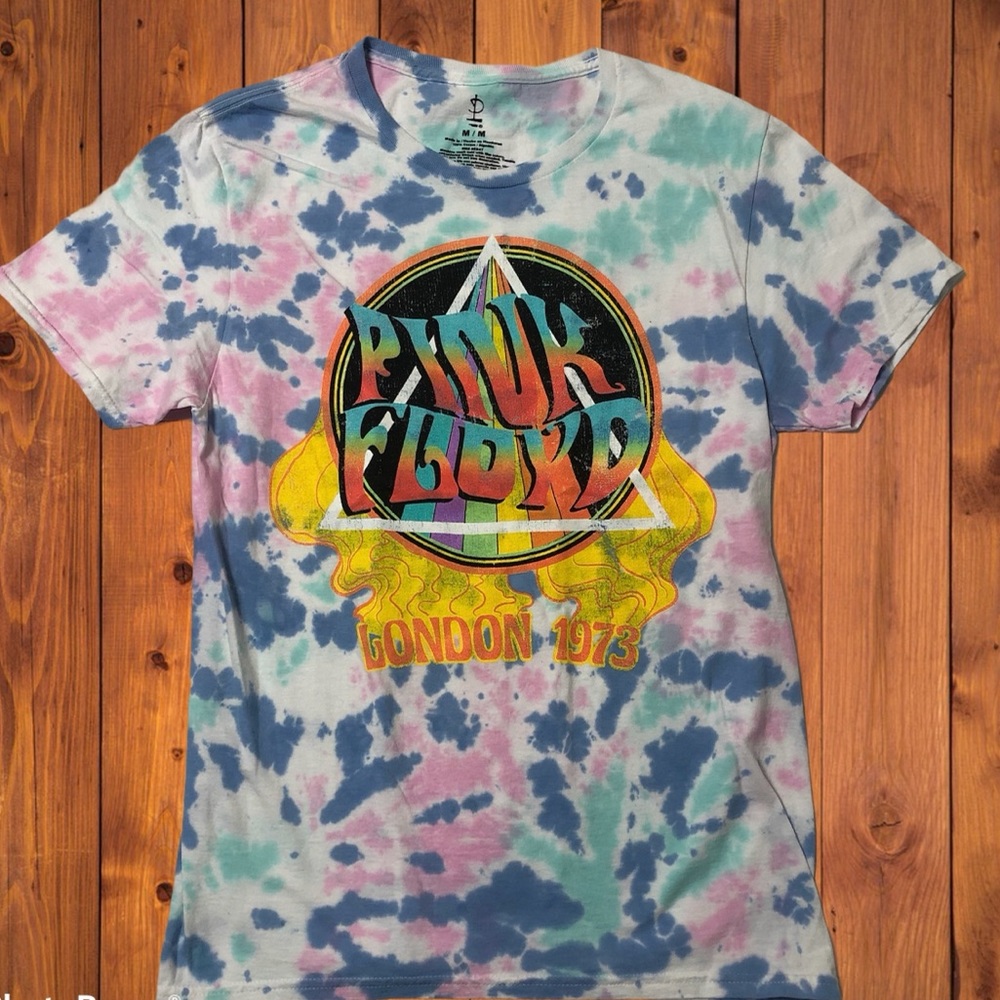 Pink Floyd London tour tie dye T-shirt !